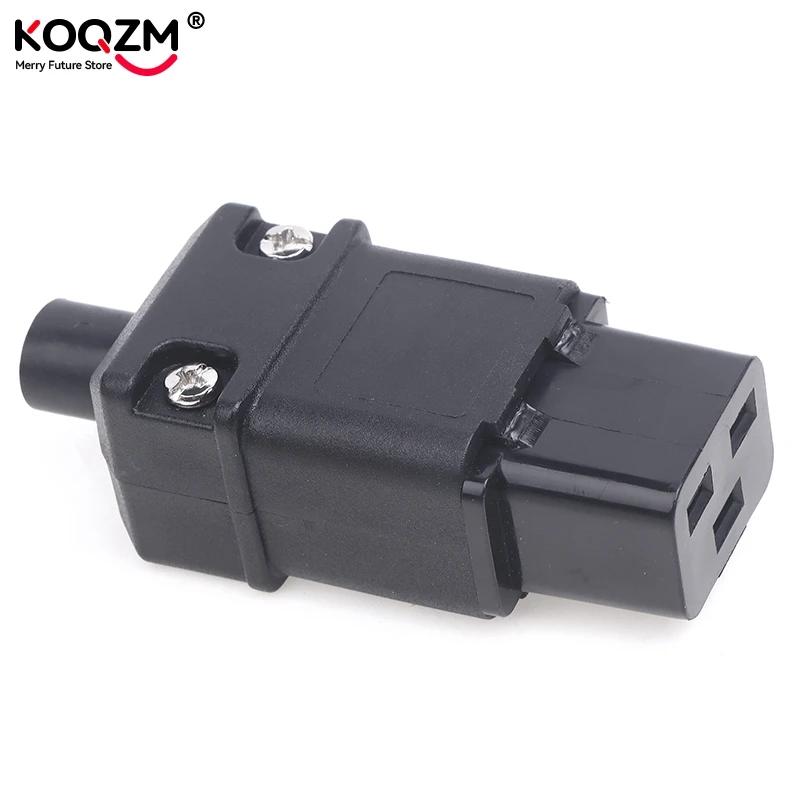   ̺ ڵ ̾ Ŀ, IEC320, C19, AC , UPS, PDU Ż ϼ  ÷, 16A, 1 